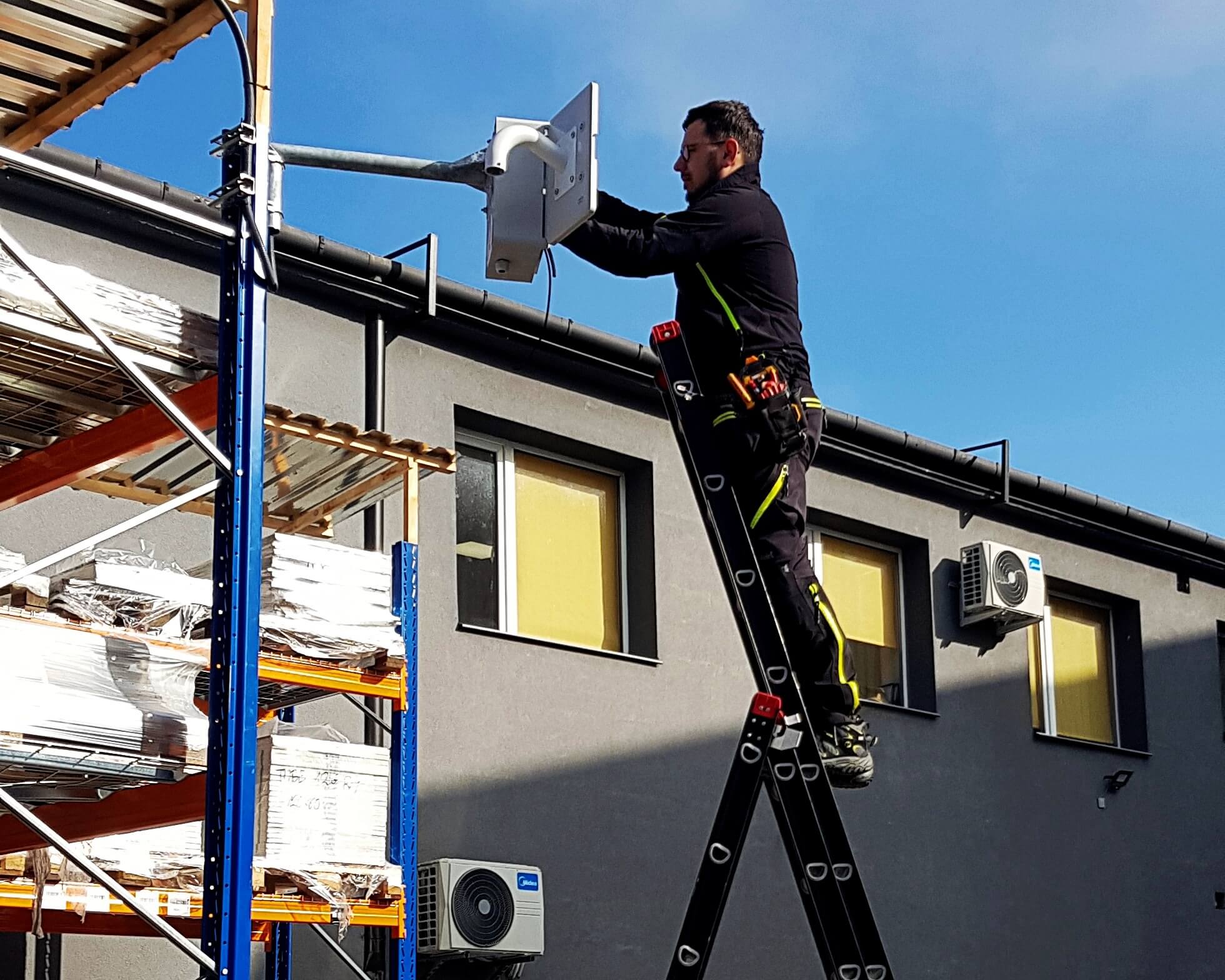 Montaż monitoringu dla firmy EGEN w Lublinie