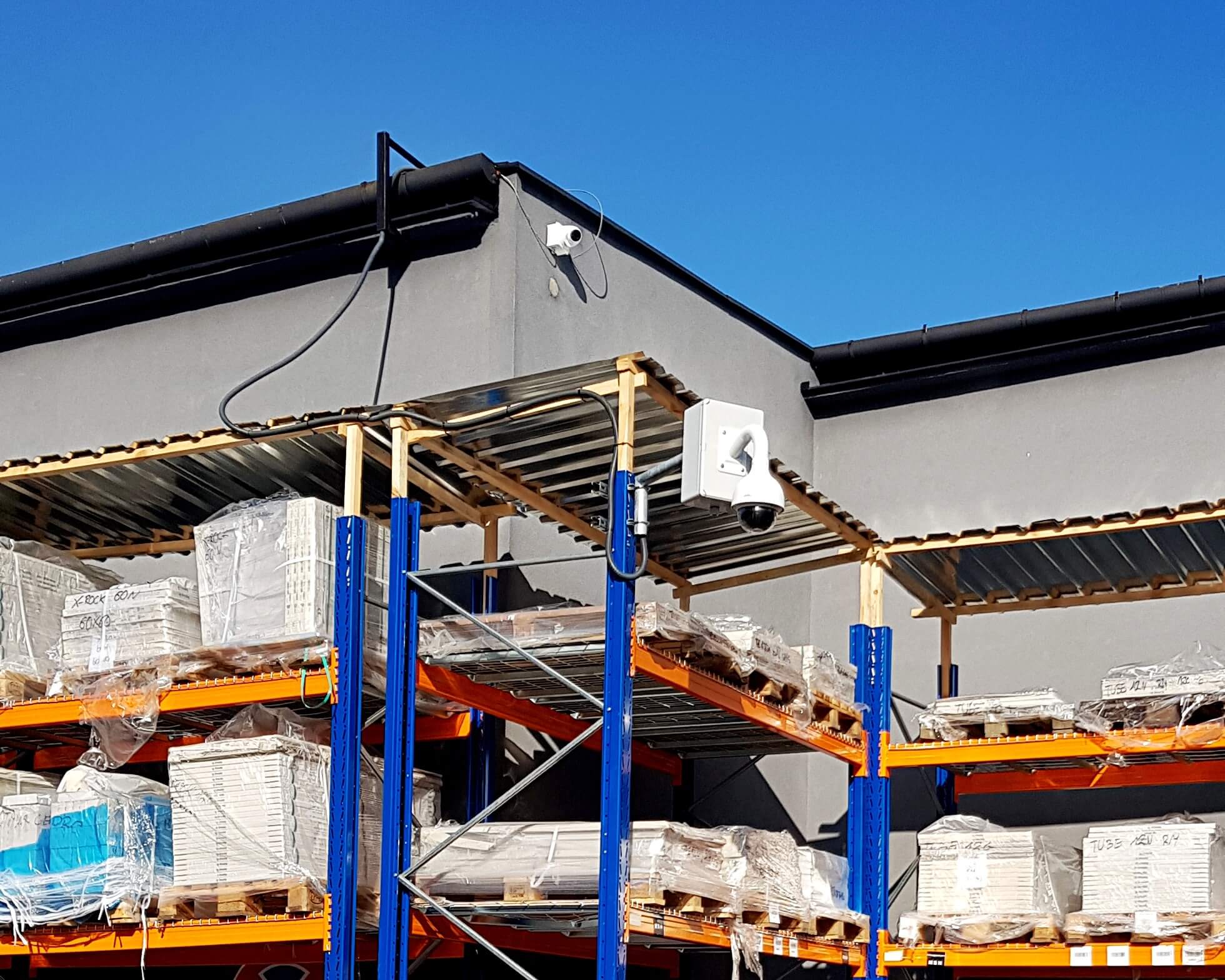 Monitoring magazynu Egen S.A. w Lublinie.