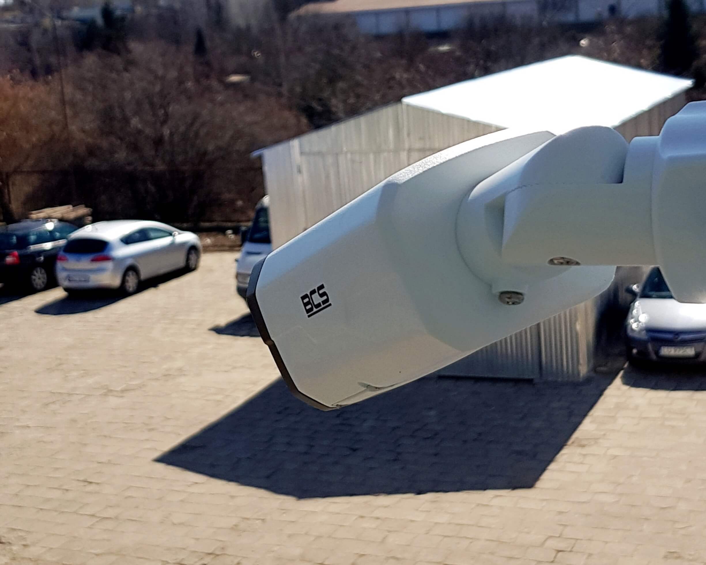 Monitoring parkingu w Lublinie.