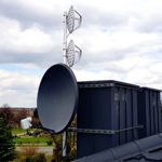 Montaż anteny satelitarnej w Lublinie.